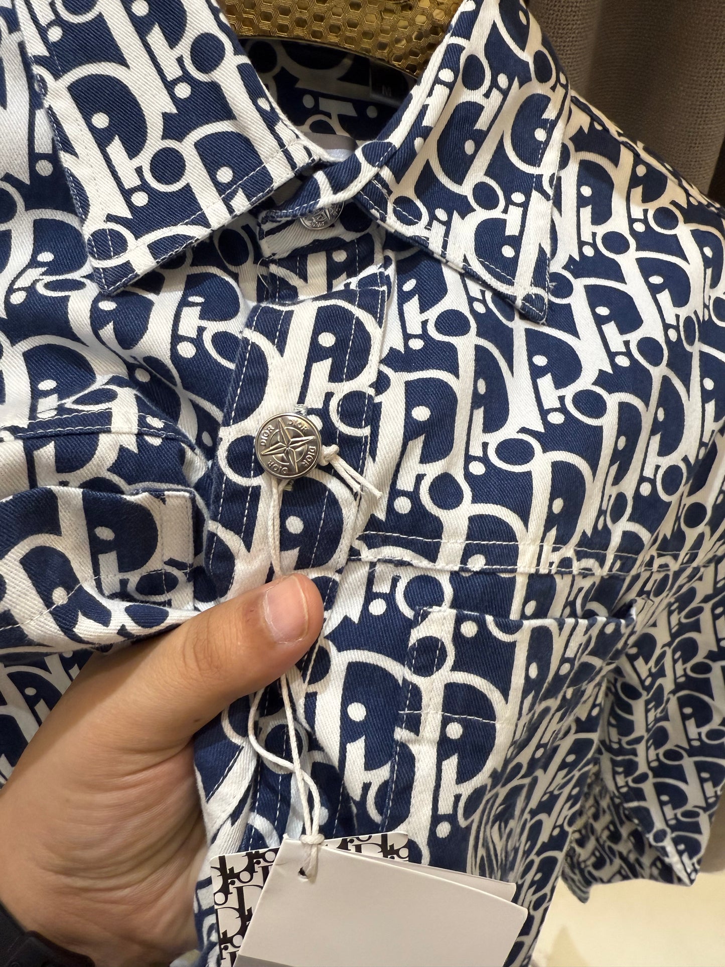 DIOR OBLIQUE STORE ARTICLE SHACKET