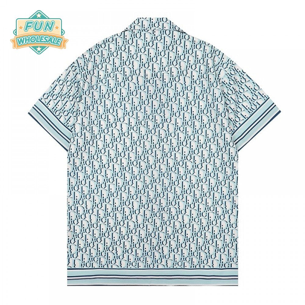 DIOR OBLIQUE IMPORTED HALF SHIRT D1