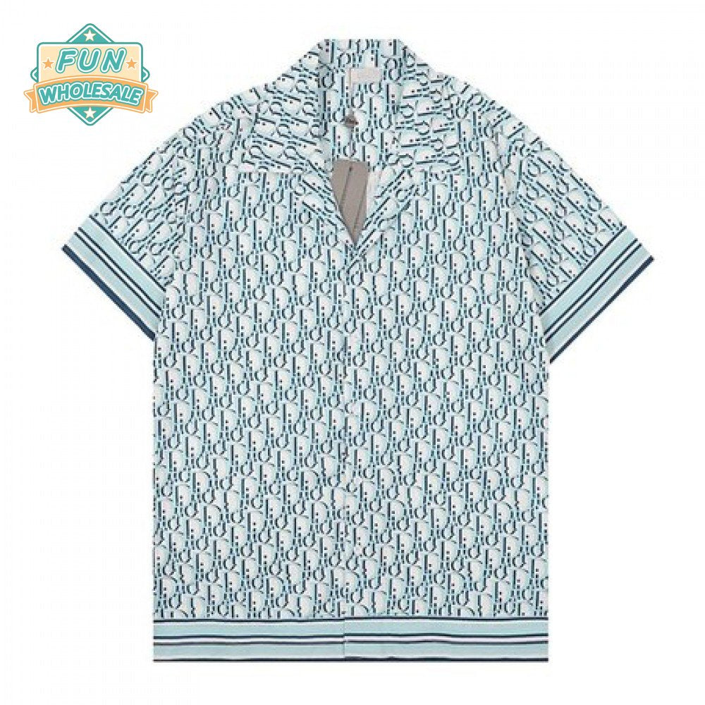 DIOR OBLIQUE IMPORTED HALF SHIRT D1