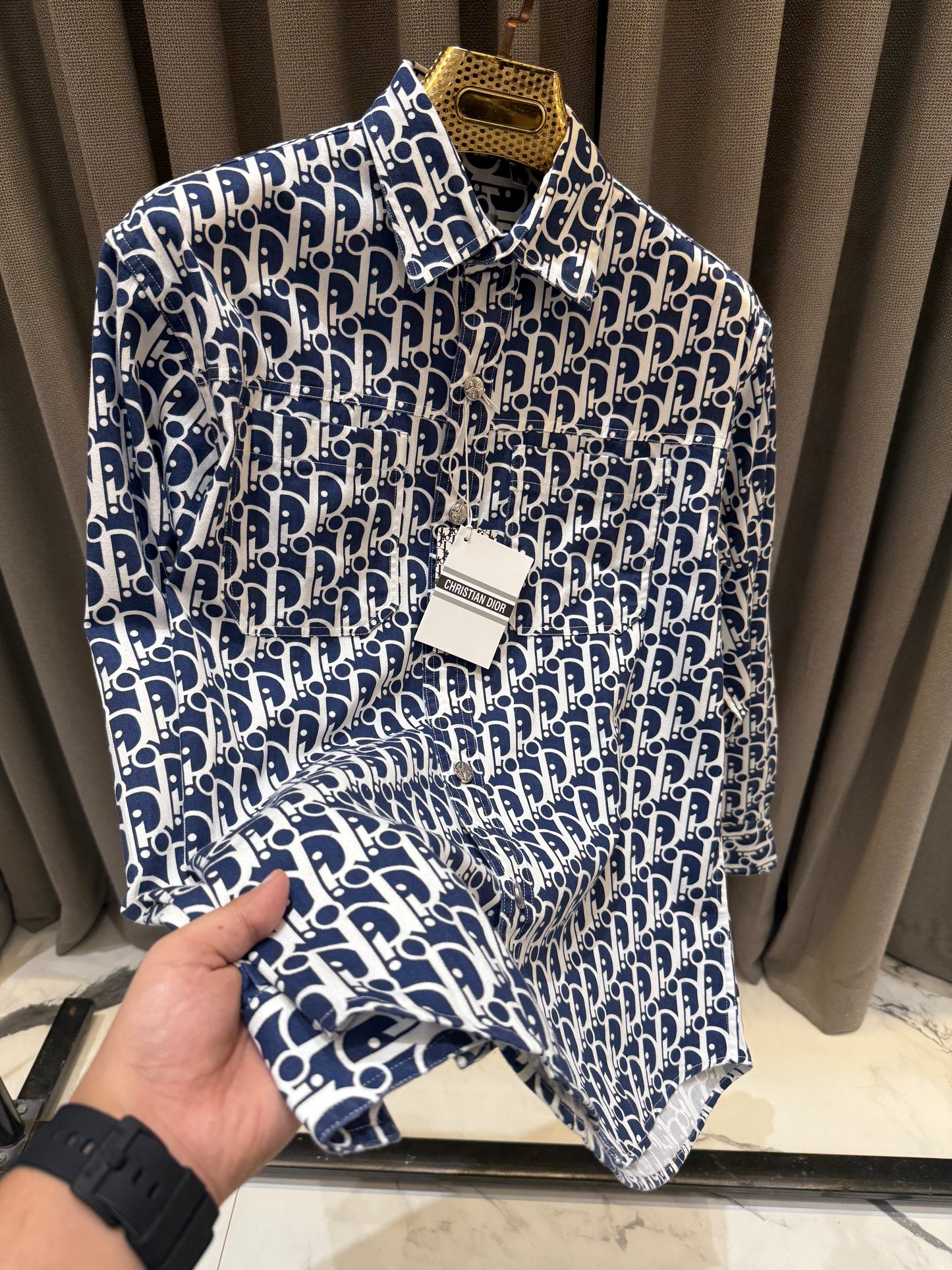 DIOR OBLIQUE STORE ARTICLE SHACKET