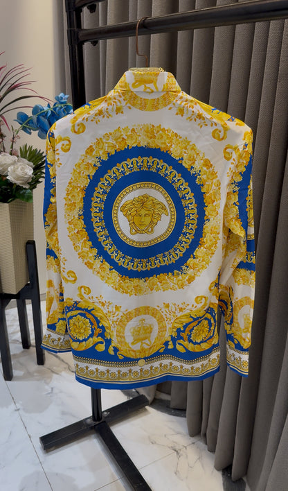 VERSACE BOROCCO DESIGNER IMPORTED SHIRT