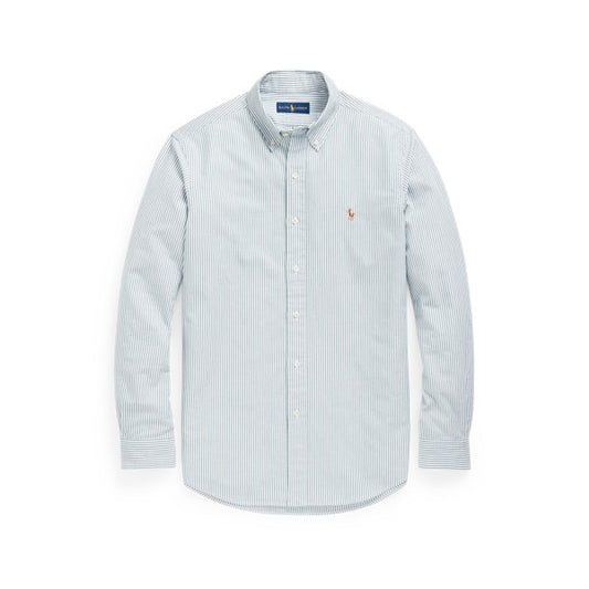 RALPH LAUREN LINEN SEA GREEN SHIRT