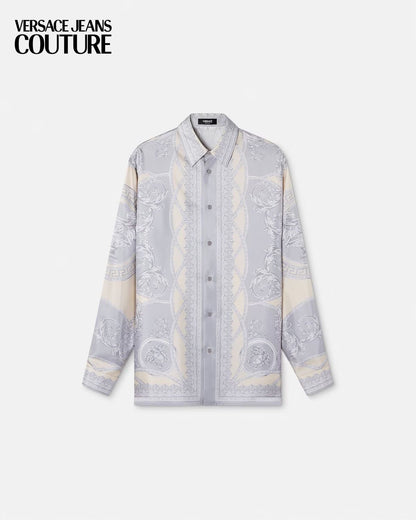 VERSACE WHITE BOROCCO IMPORTED SHIRT