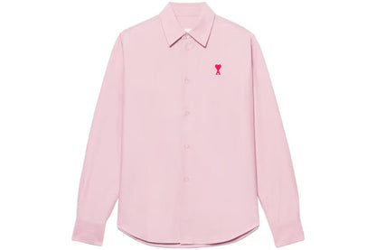 AMI PARIS IMPORTED PINK SHIRT A1