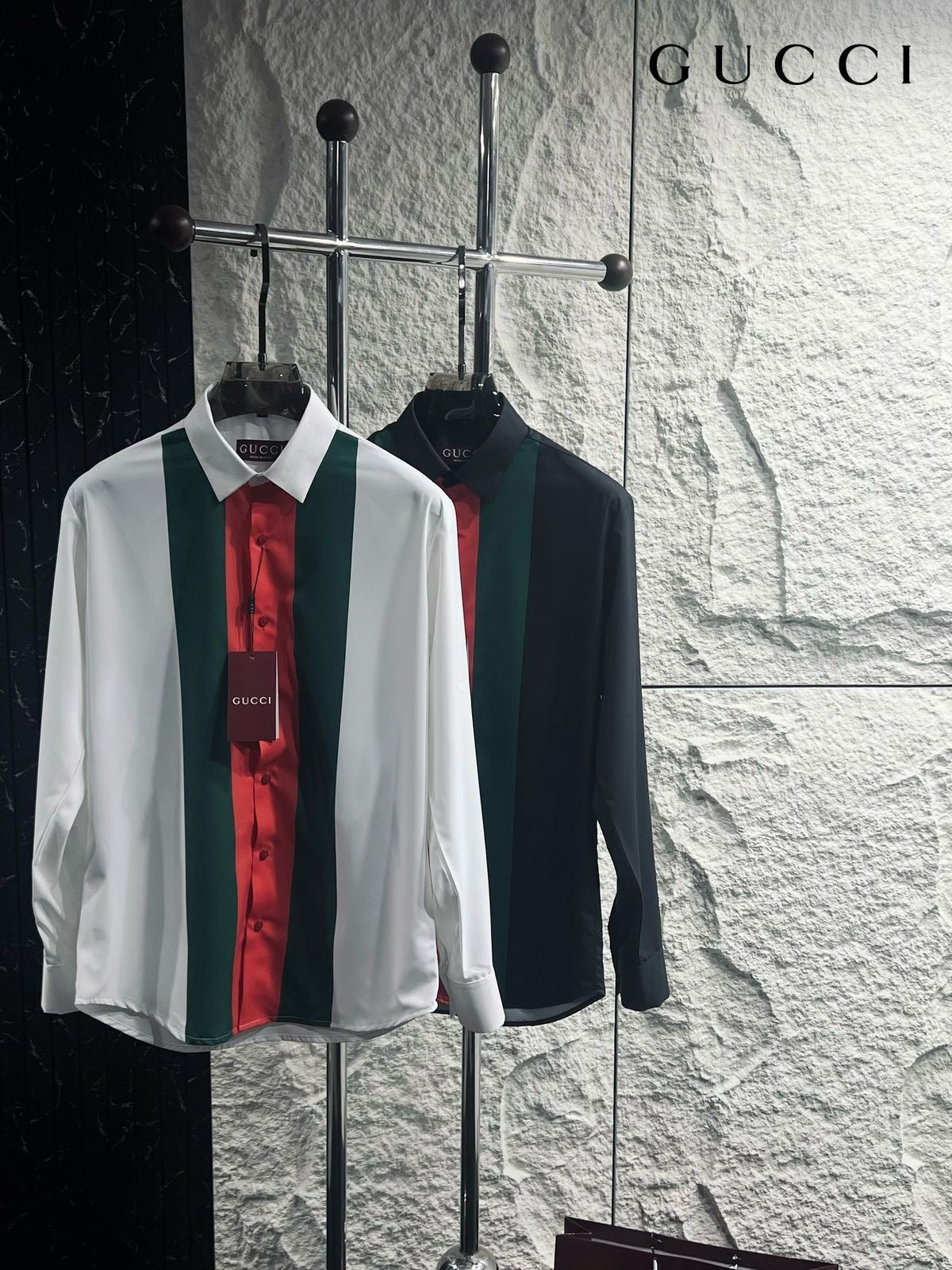 GUCCI IMPORTED BLACK PREMIUM SHIRT