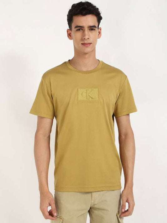 CALVIN KLEIN JEANA MEHNDI BROWN PREMIUM TSHIRT C1