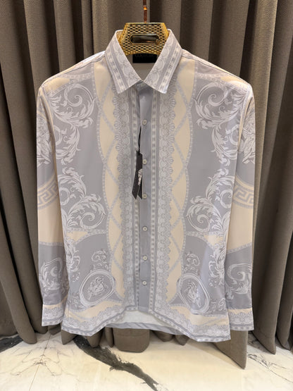 VERSACE WHITE BOROCCO IMPORTED SHIRT