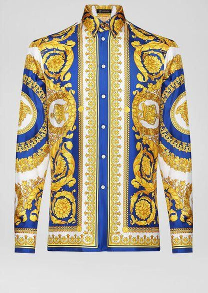 VERSACE BOROCCO DESIGNER IMPORTED SHIRT