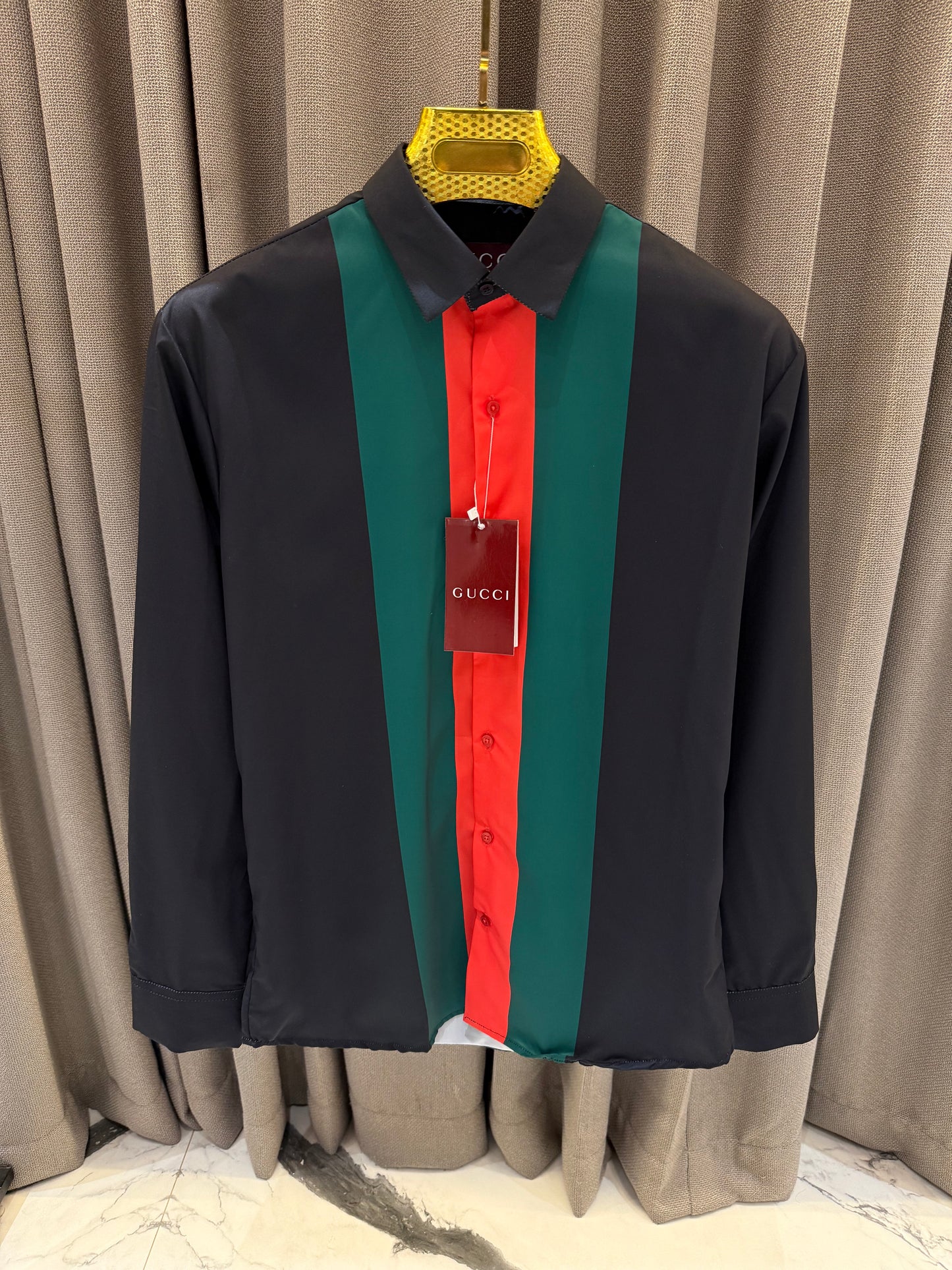 GUCCI IMPORTED BLACK PREMIUM SHIRT