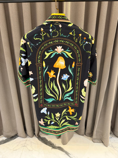 CASA BLANCA BLACK SHIRT