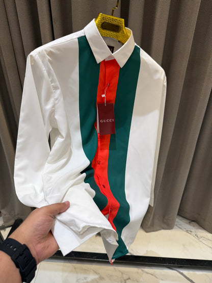 GUCCI IMPORTED STORE ARTICLE SHIRT ( WHITE)