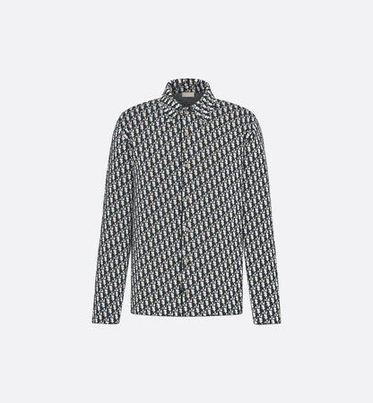 DIOR OBLIQUE IMPORTED BLACK SHIRT