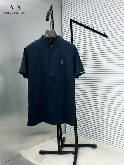 ARMANI EXCHANGE STICHLESS IMPORTED HALF SHIRT